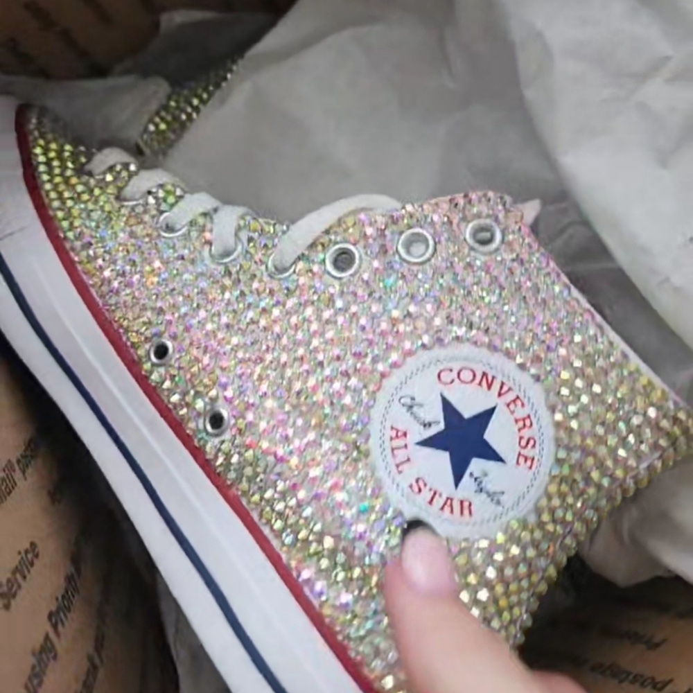 Bling Converse Shoes - Picture 12 of 12